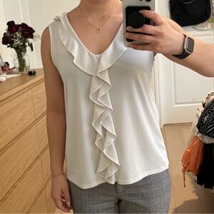 Banana Republic White Tank